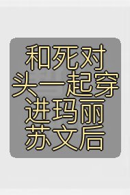 和死对头一起穿进玛丽苏文后封面