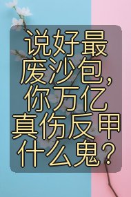 说好最废沙包，你万亿真伤反甲什么鬼？封面