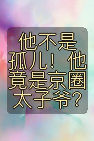 他不是孤儿!他竟是京圈太子爷?封面